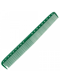 Парикмахерская расческа Y.S.Park YS-334-10 зеленая (18,5см)
