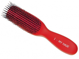 Парикмахерская щетка I LOVE MY HAIR "Spider" 1503 красная S