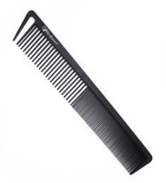 Расческа карбоновая для стрижки волос Gera Professional GPR00309, цвет черный GP-1460