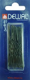 Шпильки DEWAL 60 мм волна, черные, (24шт/уп) SLT60V-1/24