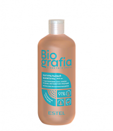 BIOGRAFIA "Увлажнение" Натуральный шампунь для волос "Природное увлажнение ", 400 мл BG/H/S400 