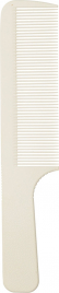 Расческа DW серия SUPER thin с ручкой, широкая, белая 20,5см CF013/1***