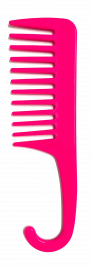Гребень MelonPro пластик, 220*60мм, розовый ABC-0163