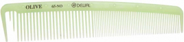 Расческа DW OLIVE комбинированная, широкая, с разделительным зубцом, зеленая 19,5 см CO-65-OLIVE ***