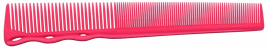 Парикмахерская расческа Y.S.Park 167мм YS-232 pink супергибкая*