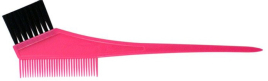 Кисть для окрашивания MelonPro, с расческой 210*65мм, розовая MP0312