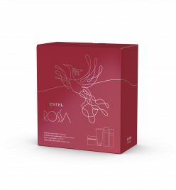 Набор парфюмерных компаньонов ESTEL ROSSA (шамп, б-маска, масло д/душа, крем-суфле ER/5N 