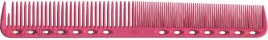 Парикмахерская расческа Y.S.Park 180мм YS-339 pink