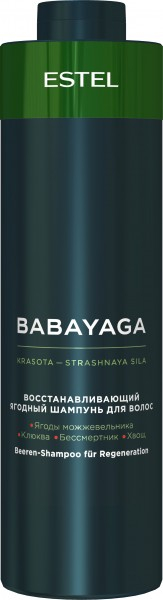 BABAYAGA by ESTEL Восстанавливающий ягодный шампунь для волос, 1000 мл BBY/S1  фото 1