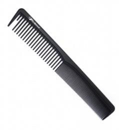 Расческа карбоновая для стрижки волос Gera Professional GPR00312, цвет черный GP-1463 фото 1