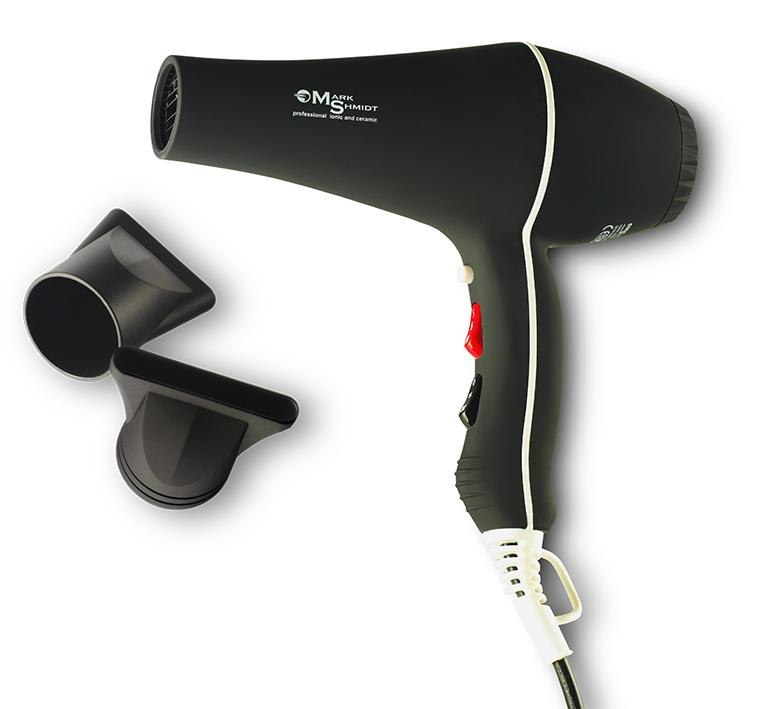 Фен для волос MS 2200Вт, CLASSIC, ионизация, покрытие Soft Touch, 580г MS9500R фото 1