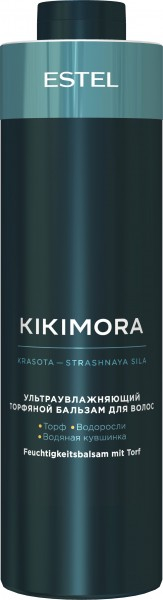 KIKIMORA by ESTEL Ультраувлажняющий торфяной бальзам для волос, 1000 мл KIKI/B1  фото 1