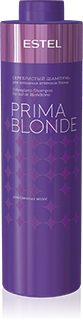 PRIMA BLONDE Серебристый шампунь для холодных оттенков блонд, 1000 мл фото 1
