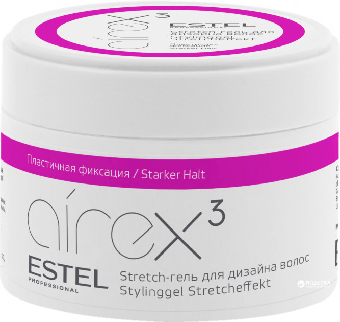 Stretch-гель для дизайна волос Пластичная фиксация AIREX  65мл фото 1