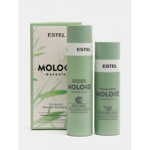 Набор "По вкусу вашим волосам" ESTEL Moloko botanic (шамп 250, бальз 200) EMB/N1  фото 1