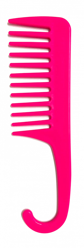 Гребень MelonPro пластик, 220*60мм, розовый ABC-0163 фото 1
