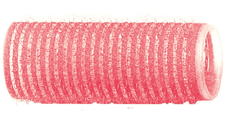 Бигуди-липучки DEWAL, d24 мм, розовые (12 шт/уп) R-VTR7 фото 1