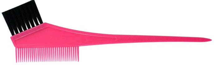 Кисть для окрашивания MelonPro, с расческой 210*65мм, розовая MP0312 фото 1