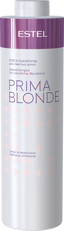PRIMA BLONDE Блеск-шампунь для светлых волос, 1000 мл фото 1