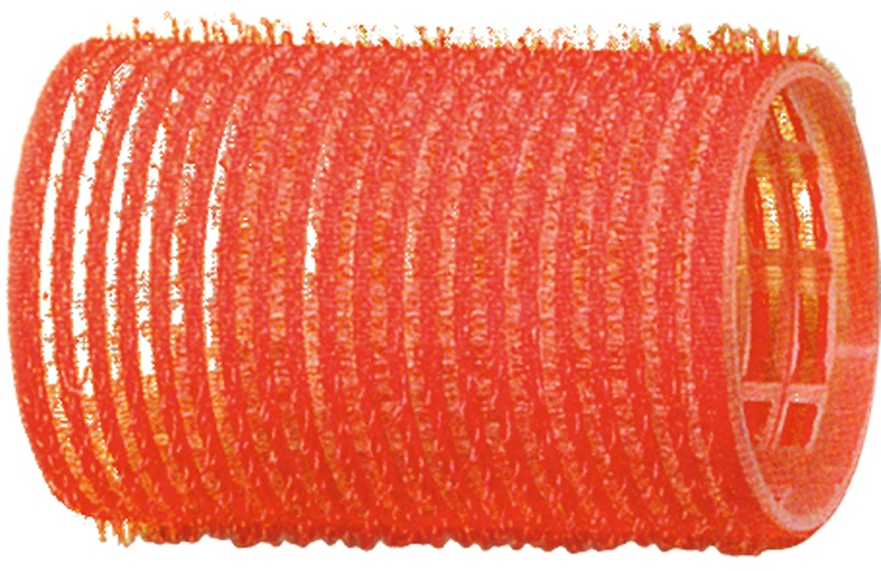 Бигуди-липучки DEWAL, d36 мм, красные (12 шт/уп) R-VTR4 фото 1