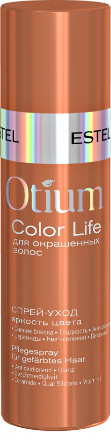 OTM.8 Спрей-уход для волос "Яркость цвета" OTIUM COLOR LIFE, 100 мл фото 1